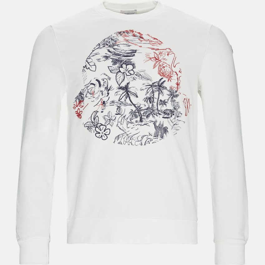 Moncler Sweatshirts 80420-50-8098U OFF WHITE